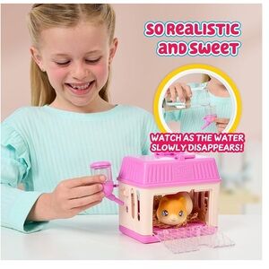 Live pets Pink and Cream Hamster Playset toy